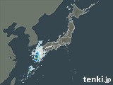 2024年02月14日の雨雲レーダー