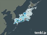 2024年02月21日の雨雲レーダー