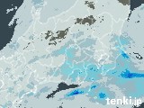雨雲レーダー(2024年02月25日)