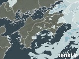 2024年02月25日の四国地方の雨雲レーダー