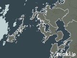 2024年02月25日の長崎県の雨雲レーダー