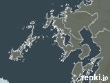 2024年02月28日の長崎県の雨雲レーダー