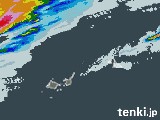 2024年03月31日の沖縄県(宮古・石垣・与那国)の雨雲レーダー