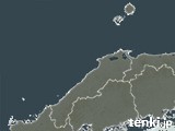 2024年04月06日の島根県の雨雲レーダー