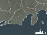 2024年04月07日の静岡県の雨雲レーダー