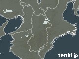2024年04月07日の奈良県の雨雲レーダー