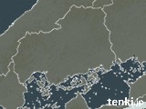 2024年04月07日の広島県の雨雲レーダー