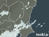 2024年04月08日の茨城県の雨雲レーダー