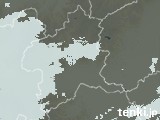 2024年04月08日の群馬県の雨雲レーダー