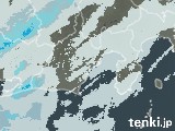 2024年04月08日の静岡県の雨雲レーダー