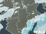 2024年04月08日の奈良県の雨雲レーダー