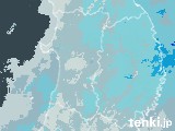 2024年04月09日の秋田県の雨雲レーダー