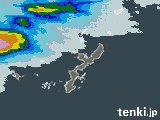 2024年04月12日の沖縄県の雨雲レーダー