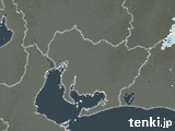 2024年04月14日の愛知県の雨雲レーダー