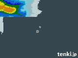 2024年04月14日の沖縄県(南大東島)の雨雲レーダー