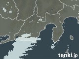 2024年04月16日の静岡県の雨雲レーダー