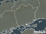 2024年04月17日の岡山県の雨雲レーダー