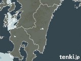 2024年04月17日の宮崎県の雨雲レーダー