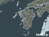 2024年04月18日の九州地方の雨雲レーダー
