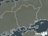 2024年04月18日の岡山県の雨雲レーダー