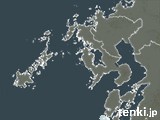 2024年04月18日の長崎県の雨雲レーダー