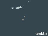 2024年04月18日の沖縄県(南大東島)の雨雲レーダー