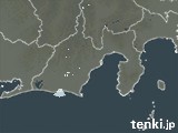 2024年04月19日の静岡県の雨雲レーダー