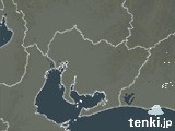 2024年04月19日の愛知県の雨雲レーダー