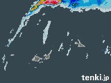 2024年04月20日の沖縄県(宮古・石垣・与那国)の雨雲レーダー