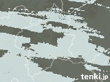 2024年04月21日の群馬県の雨雲レーダー