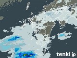 2024年04月22日の九州地方の雨雲レーダー