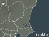 2024年04月22日の茨城県の雨雲レーダー