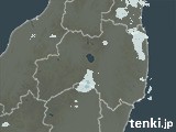 2024年04月23日の福島県の雨雲レーダー