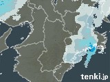 2024年04月24日の奈良県の雨雲レーダー