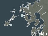 2024年04月24日の長崎県の雨雲レーダー