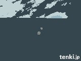 2024年04月24日の沖縄県(南大東島)の雨雲レーダー