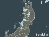 2024年04月25日の東北地方の雨雲レーダー