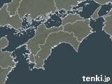 2024年04月25日の四国地方の雨雲レーダー