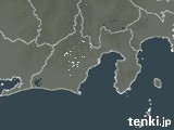 2024年04月25日の静岡県の雨雲レーダー