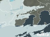 2024年04月27日の静岡県の雨雲レーダー