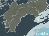 2024年04月27日の高知県の雨雲レーダー