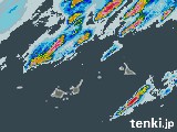 2024年04月28日の沖縄県(宮古・石垣・与那国)の雨雲レーダー