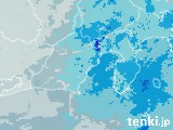 2024年05月01日の静岡県の雨雲レーダー