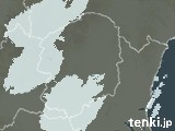 2024年05月12日の栃木県の雨雲レーダー