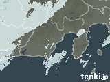 2024年05月12日の静岡県の雨雲レーダー