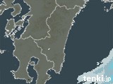 2024年05月13日の宮崎県の雨雲レーダー