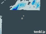 2024年05月18日の沖縄県(南大東島)の雨雲レーダー