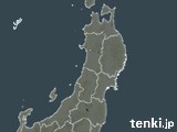 2024年05月22日の東北地方の雨雲レーダー