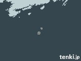 2024年05月22日の沖縄県(南大東島)の雨雲レーダー