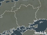 2024年05月23日の岡山県の雨雲レーダー